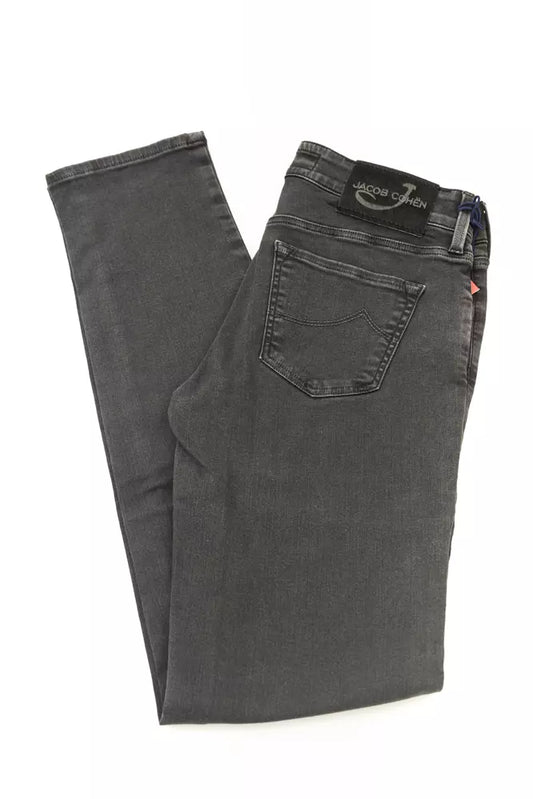 Jacob Cohen Schwarz Baumwolle Frauen Jeans