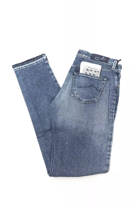 Jacob Cohen Blaue Baumwolle Frauen Jeans