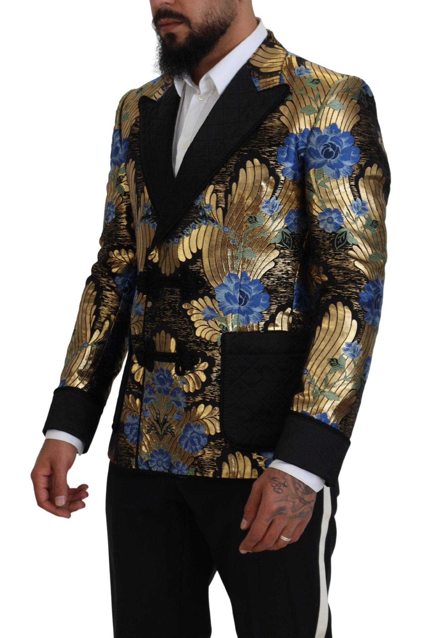 Dolce &amp; Gabbana Elegant floral party blazer for the evening