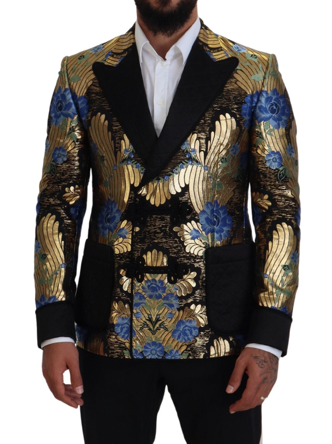 Dolce &amp; Gabbana Elegant floral party blazer for the evening