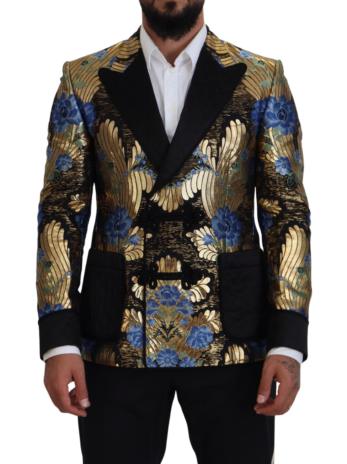 Dolce &amp; Gabbana Elegant floral party blazer for the evening