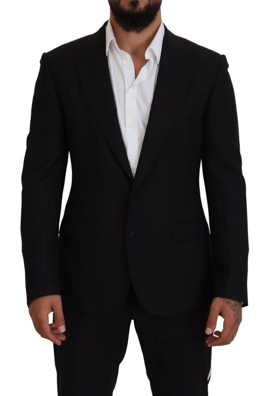 Dolce &amp; Gabbana Elegant single-breasted wool blend blazer