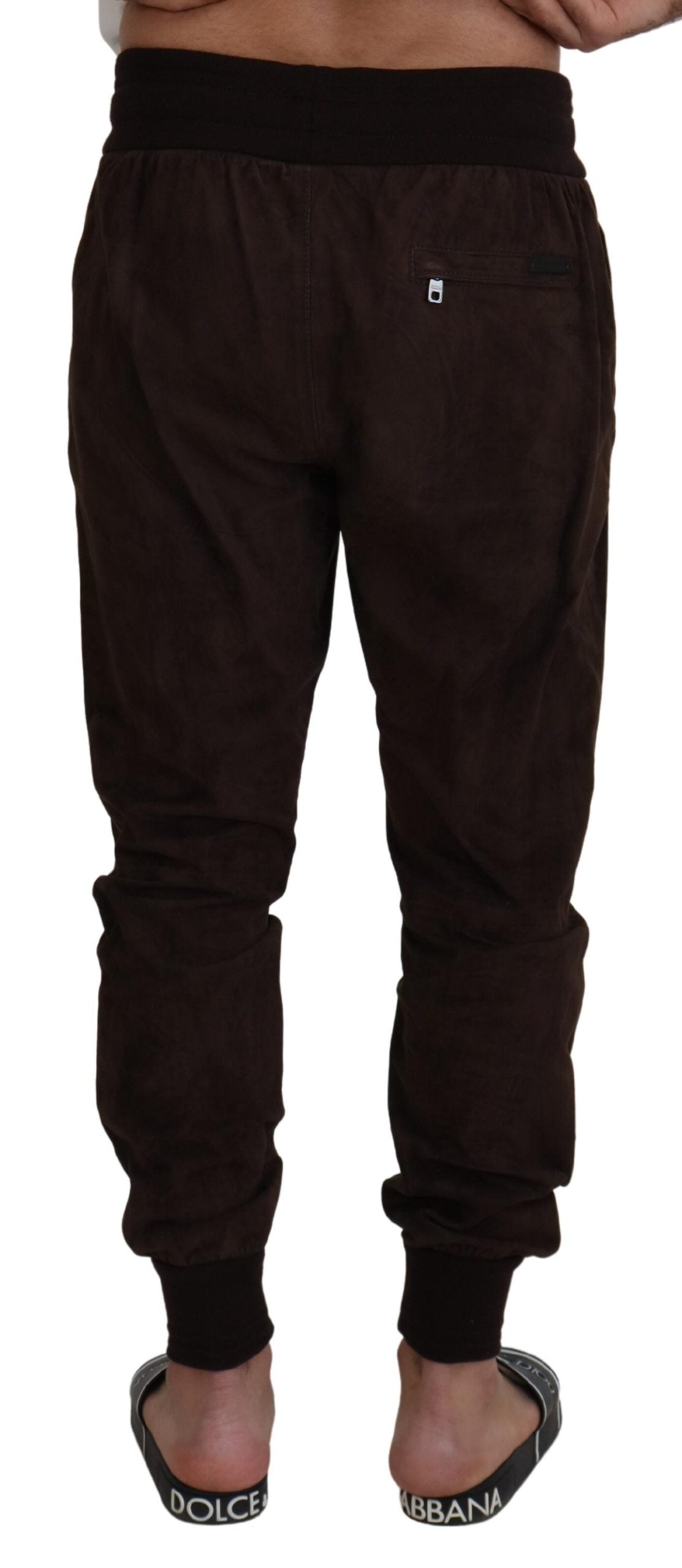 Dolce &amp; Gabbana Stunning Authentic Jogger Pants in Brown