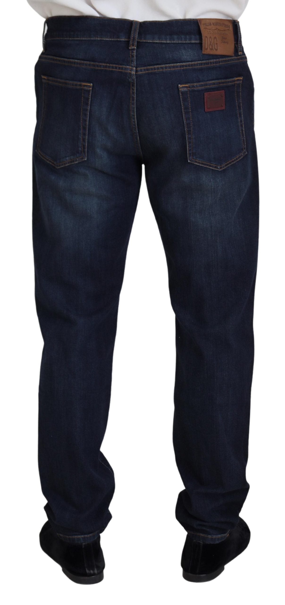 Dolce &amp; Gabbana Elegant blue denim pants