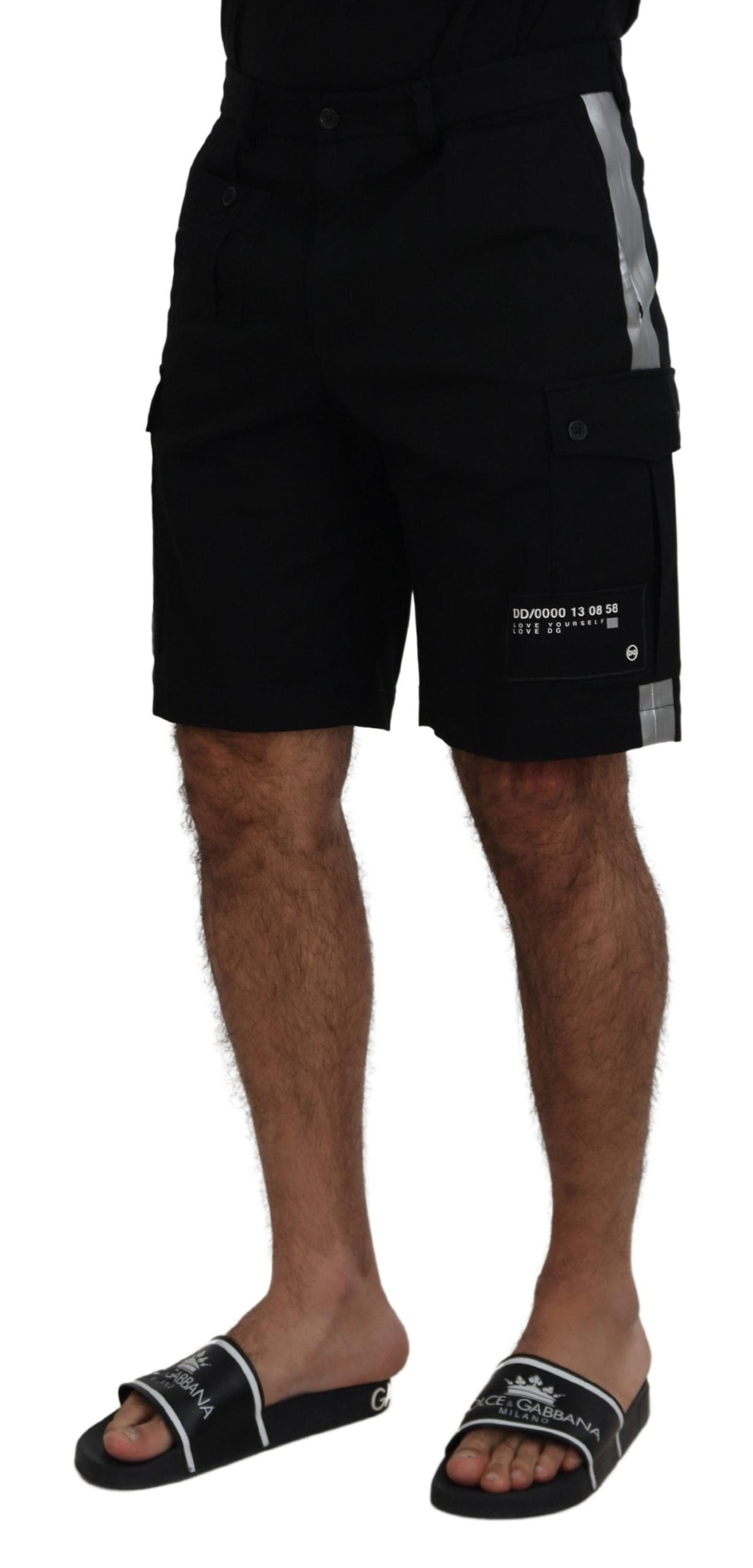 Dolce & Gabbana Elegante MainLine Schwarz Shorts