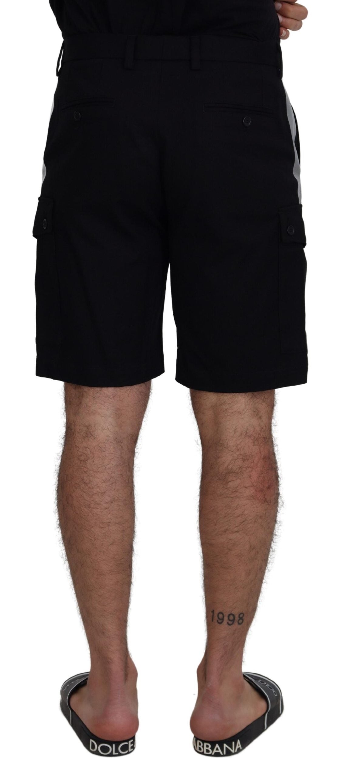 Dolce & Gabbana Elegante MainLine Schwarz Shorts