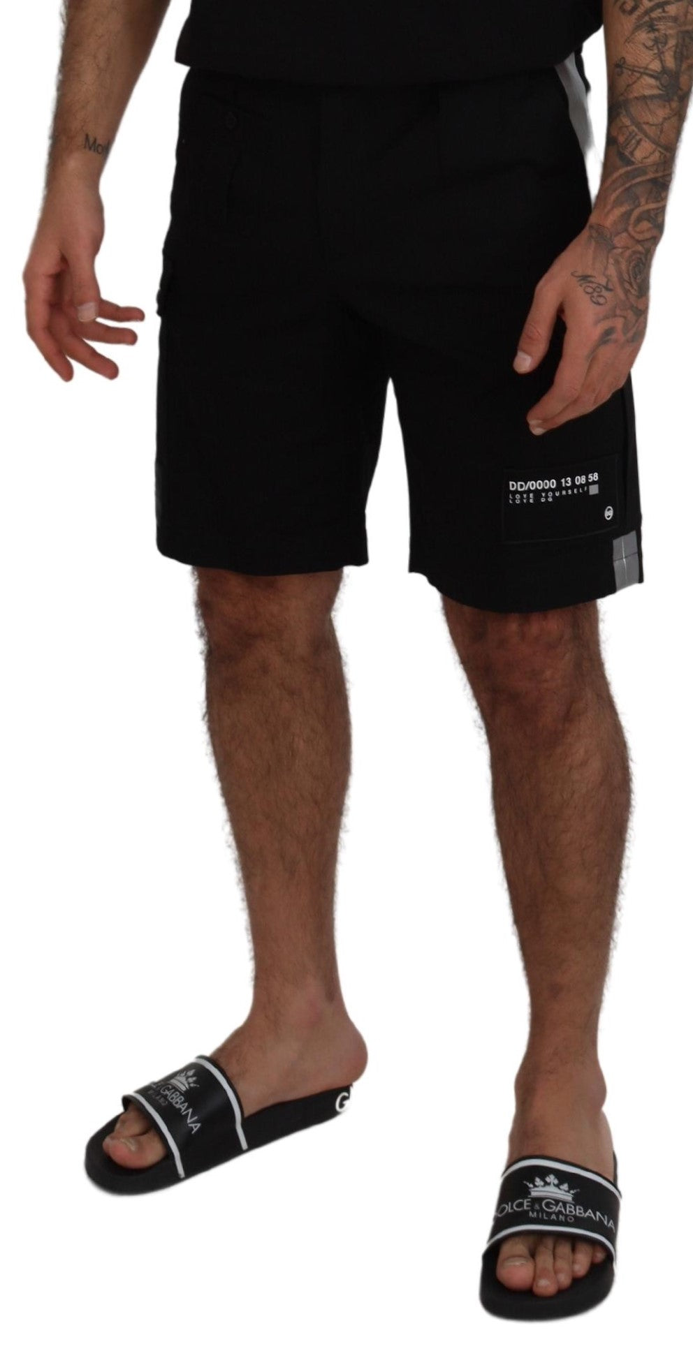 Dolce & Gabbana Elegante MainLine Schwarz Shorts