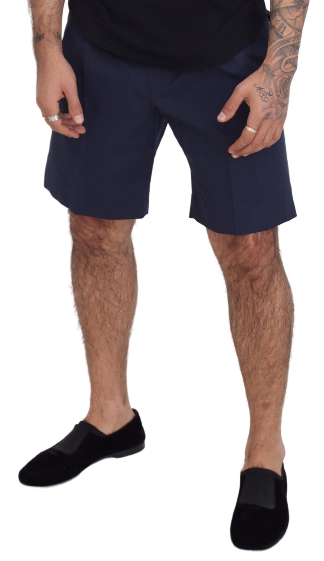 Dolce &amp; Gabbana Elegant blue chino shorts