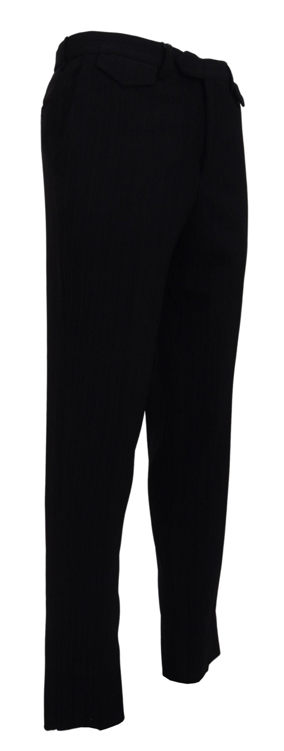 BENCIVENGA Elegant black Italian designer trousers