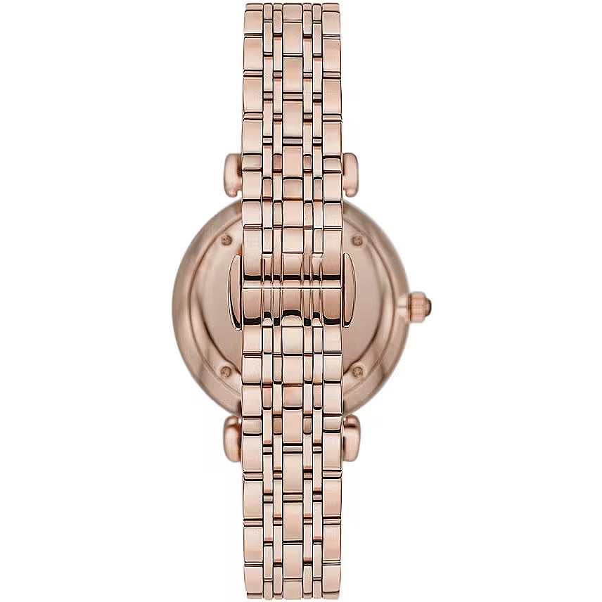 Emporio Armani Elegant women's watch in rose gold tone