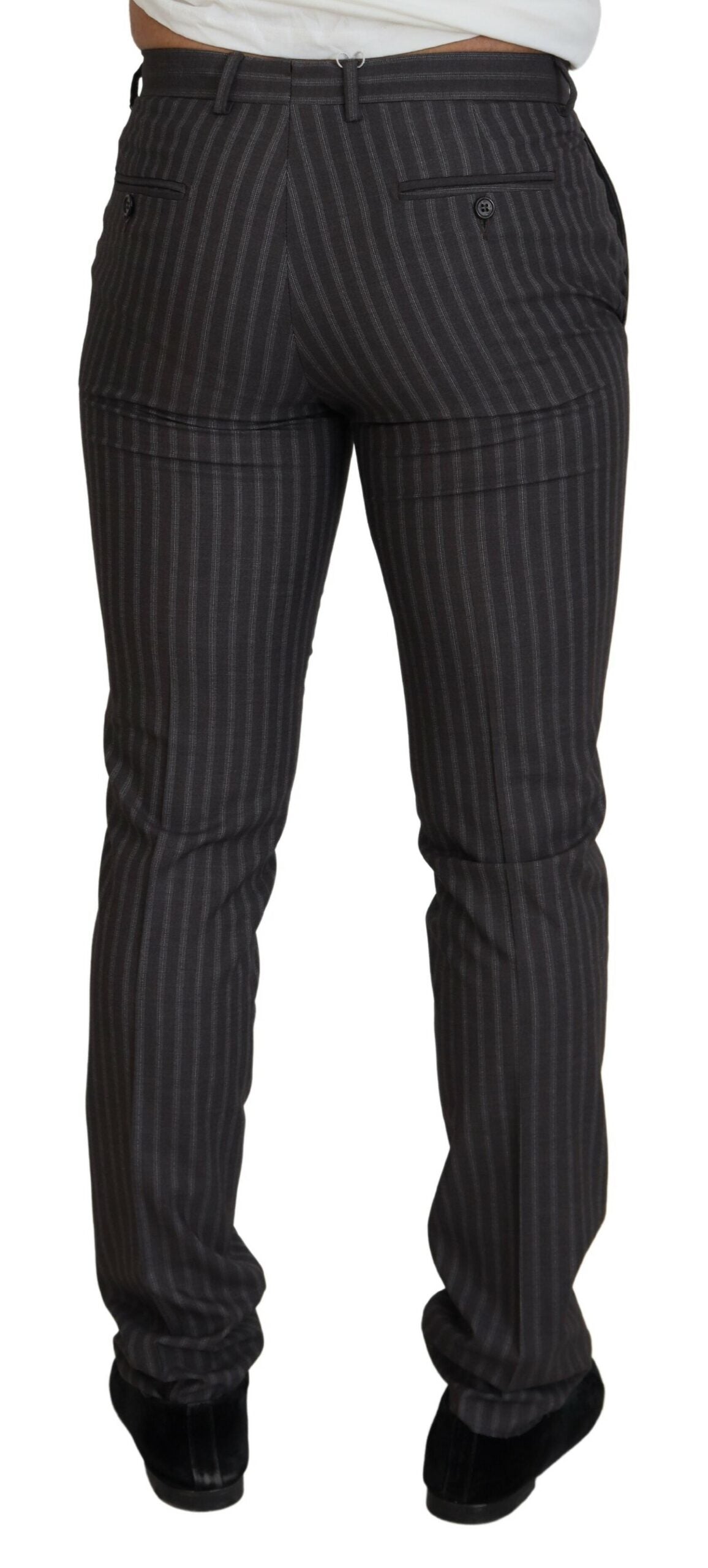 BENCIVENGA Elegant Striped Suit Pants for Men