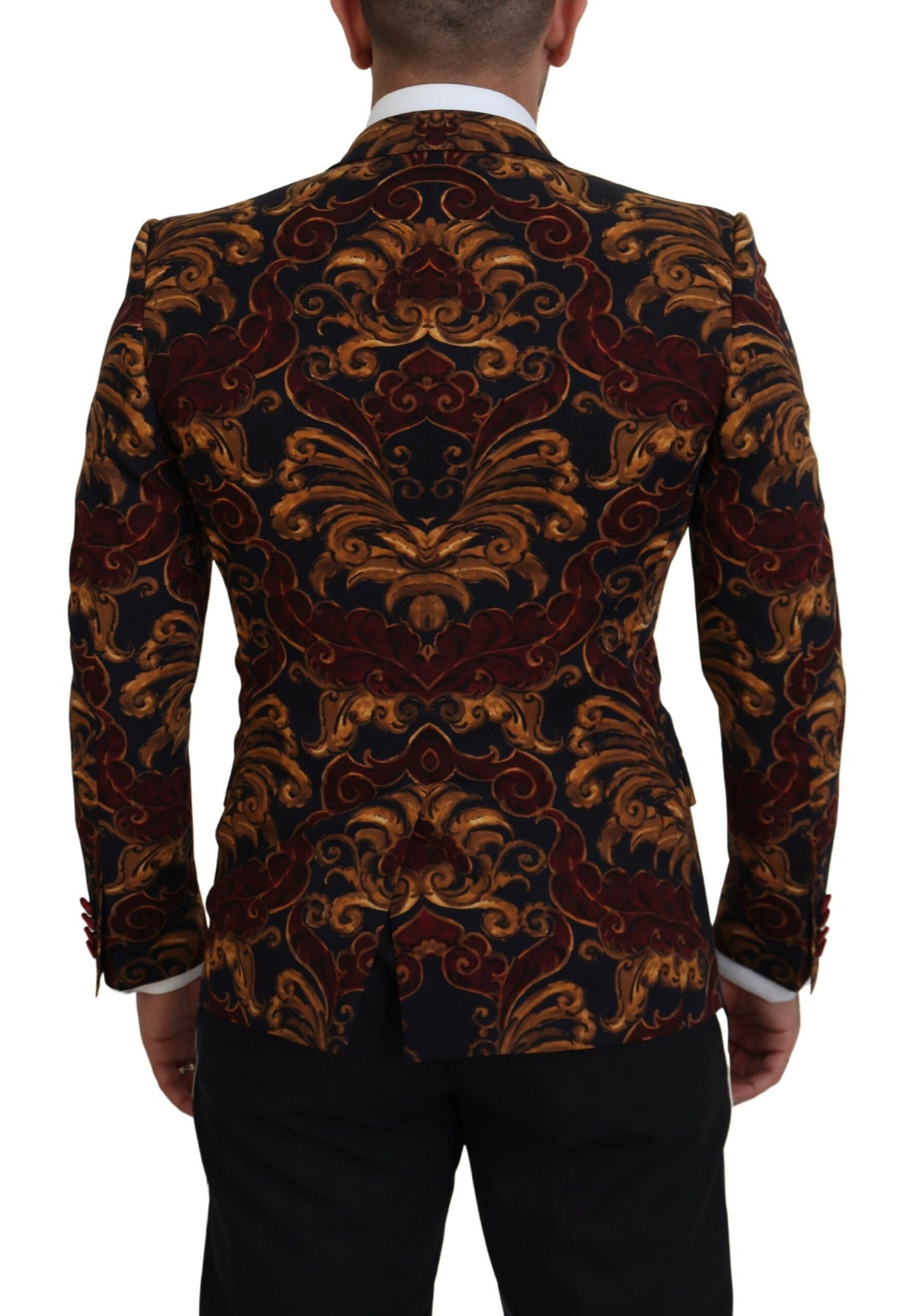 Dolce &amp; Gabbana Elegant multicolor wool blend blazer