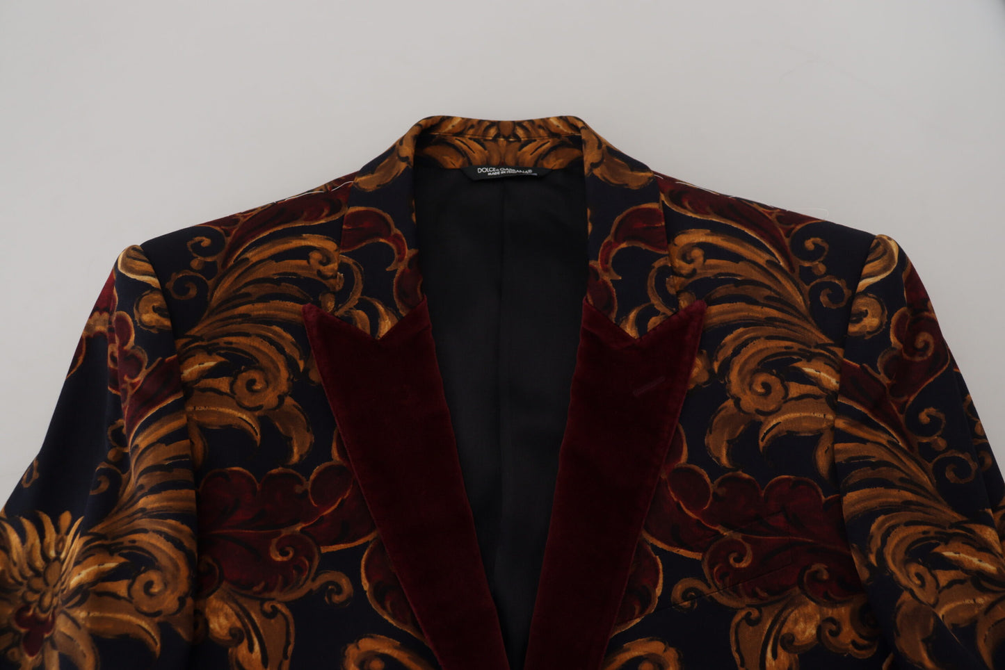 Dolce &amp; Gabbana Elegant multicolor wool blend blazer