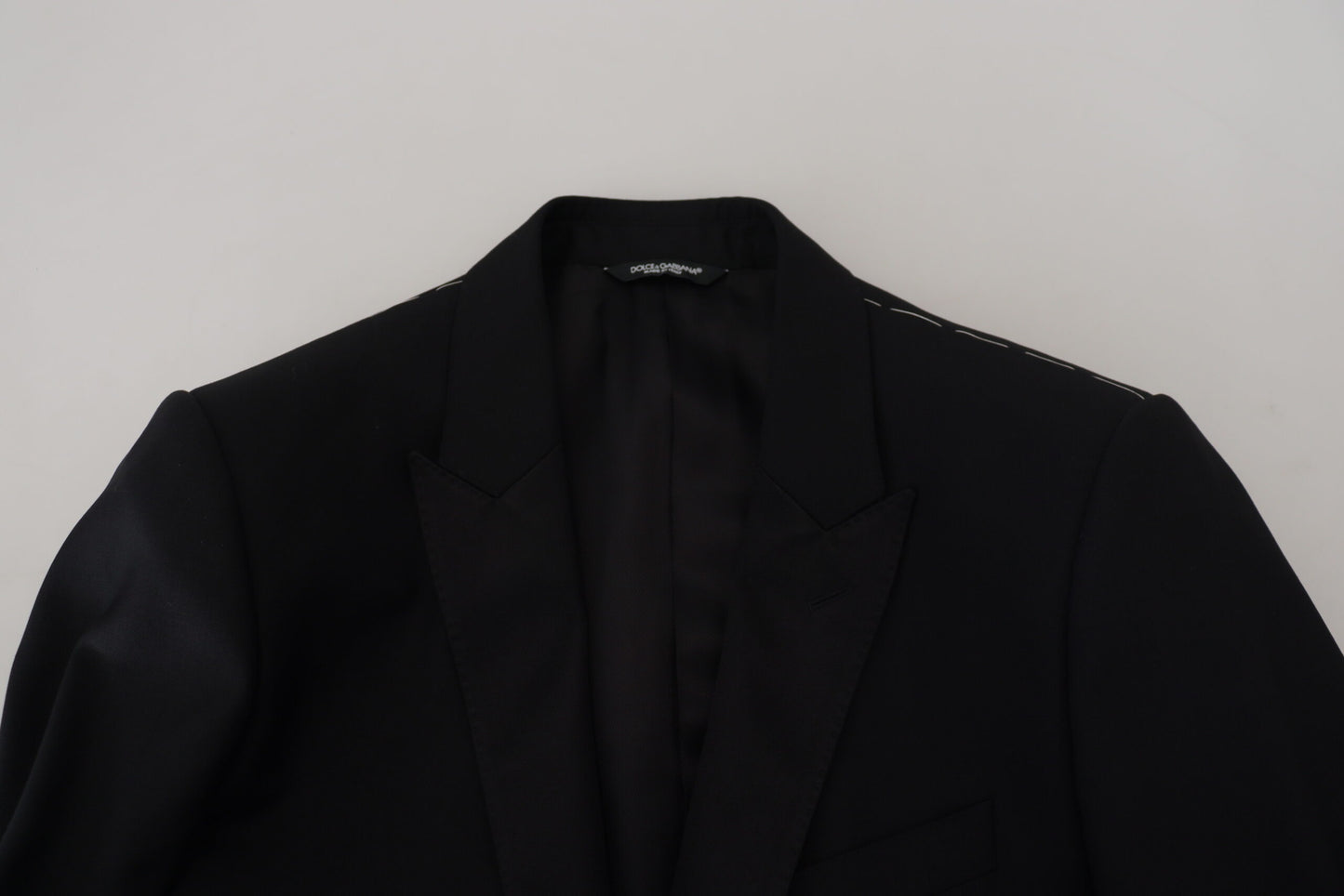 Dolce &amp; Gabbana Elegant Martini Black Formal Blazer