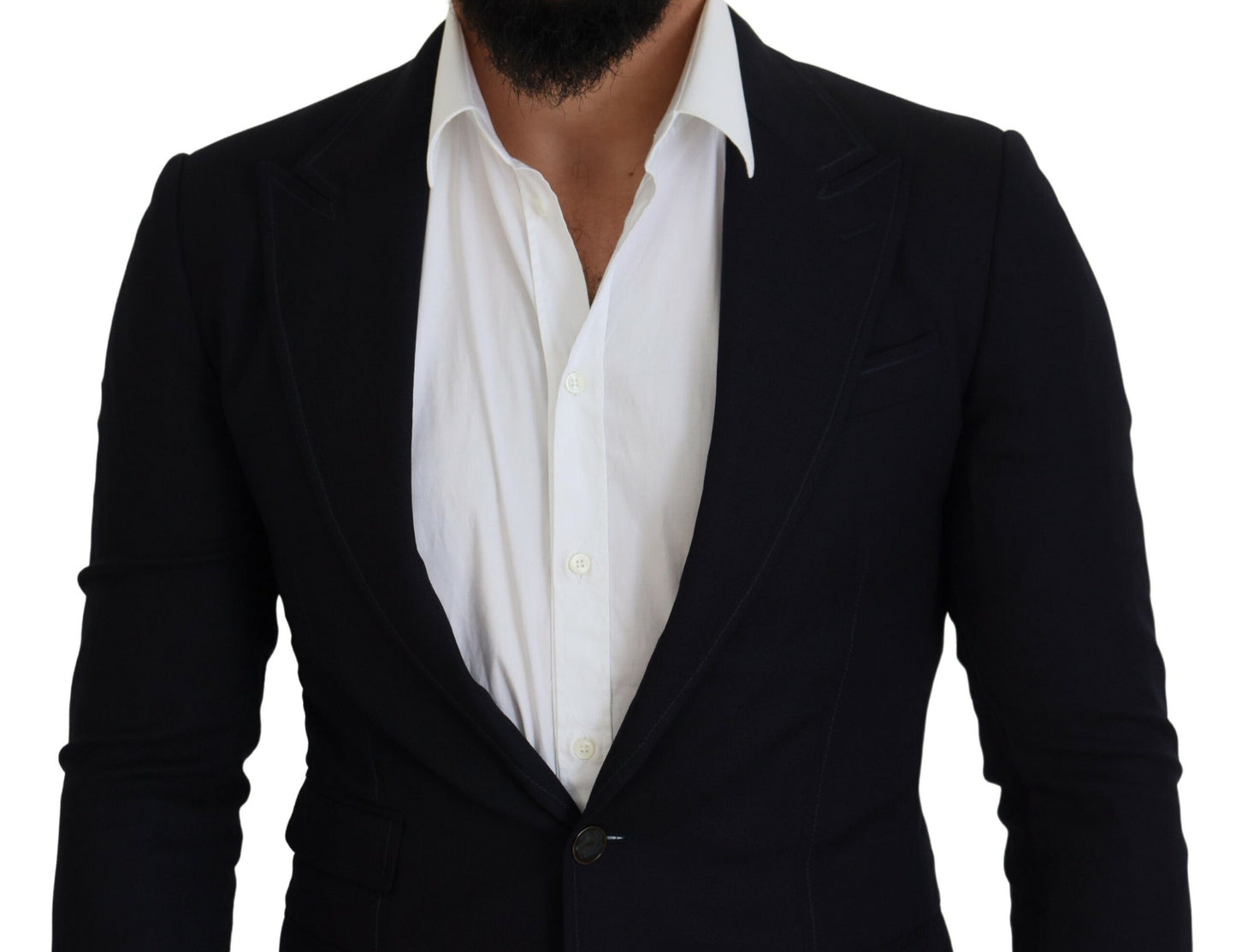 Dolce &amp; Gabbana Elegant black single-breasted blazer