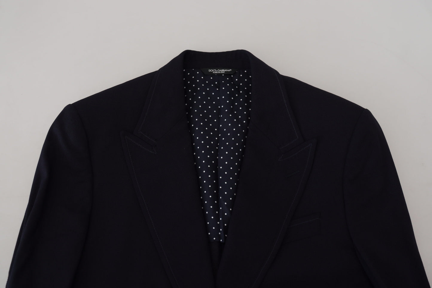 Dolce &amp; Gabbana Elegant black single-breasted blazer