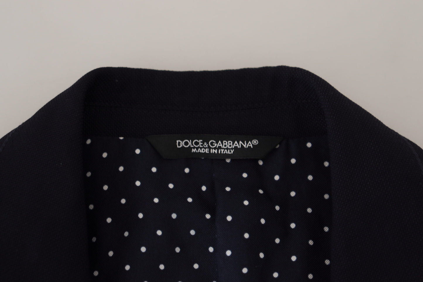 Dolce &amp; Gabbana Elegant black single-breasted blazer