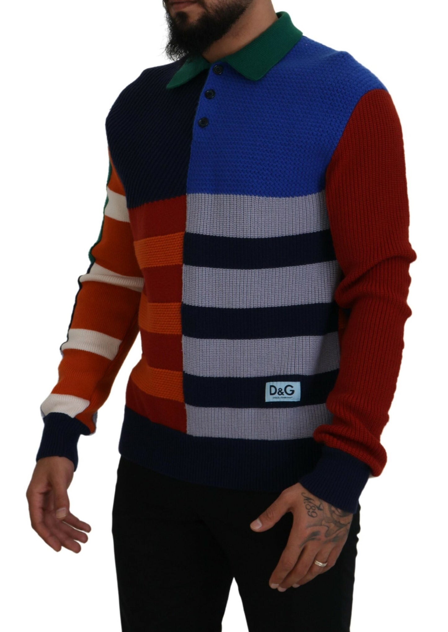 Dolce &amp; Gabbana Multicolor Striped Sweater