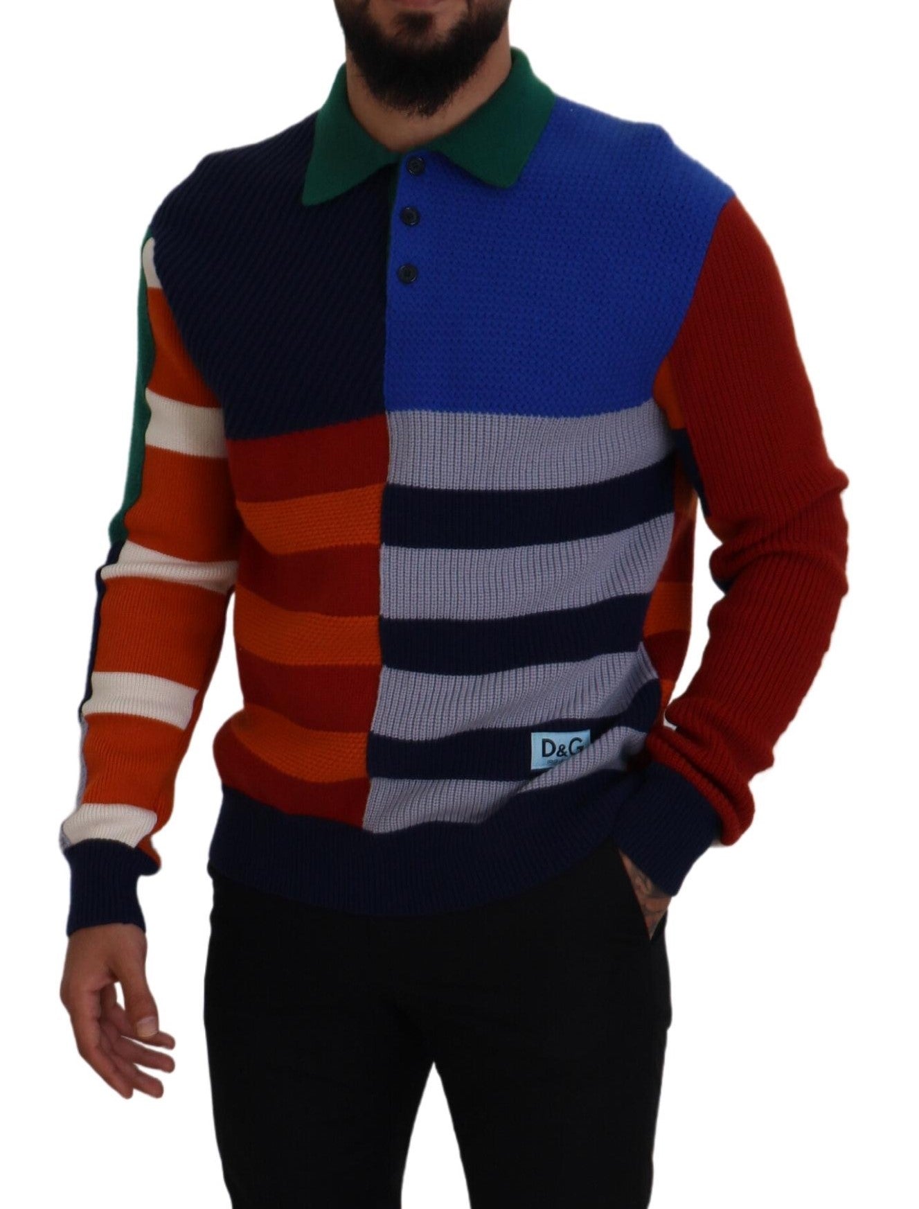 Dolce &amp; Gabbana Multicolor Striped Sweater