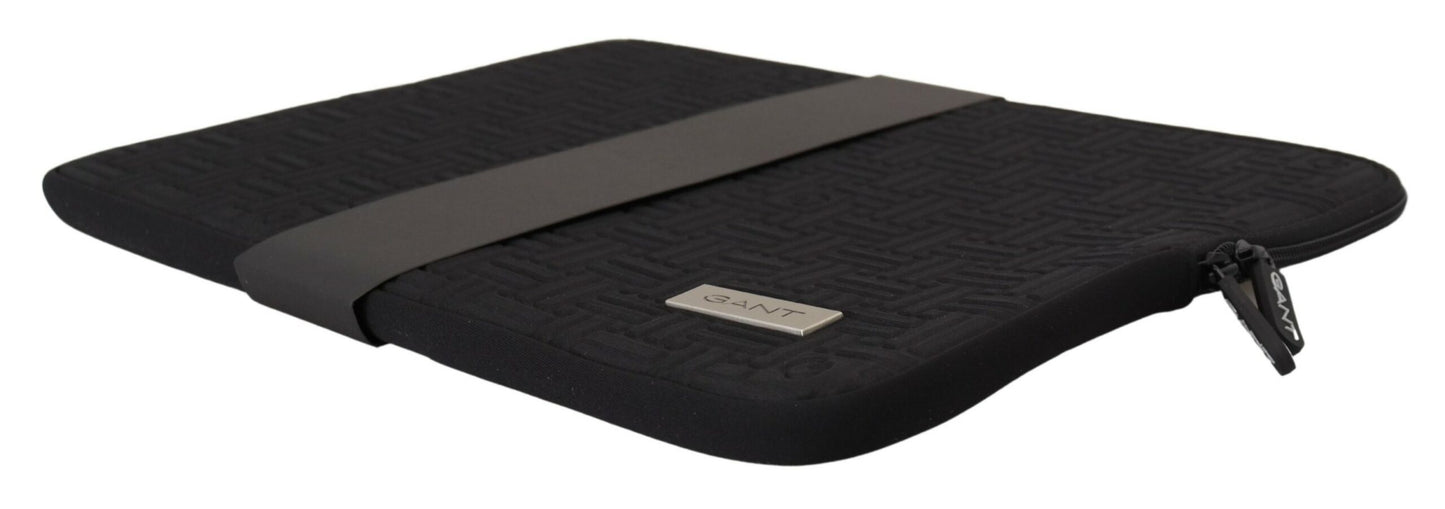 Gant Elegant Black Neoprene Laptop Sleeve