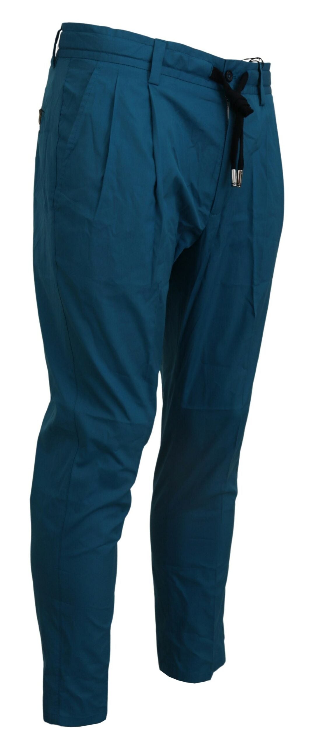 Dolce &amp; Gabbana Casual Blue Chinos Pants Trousers