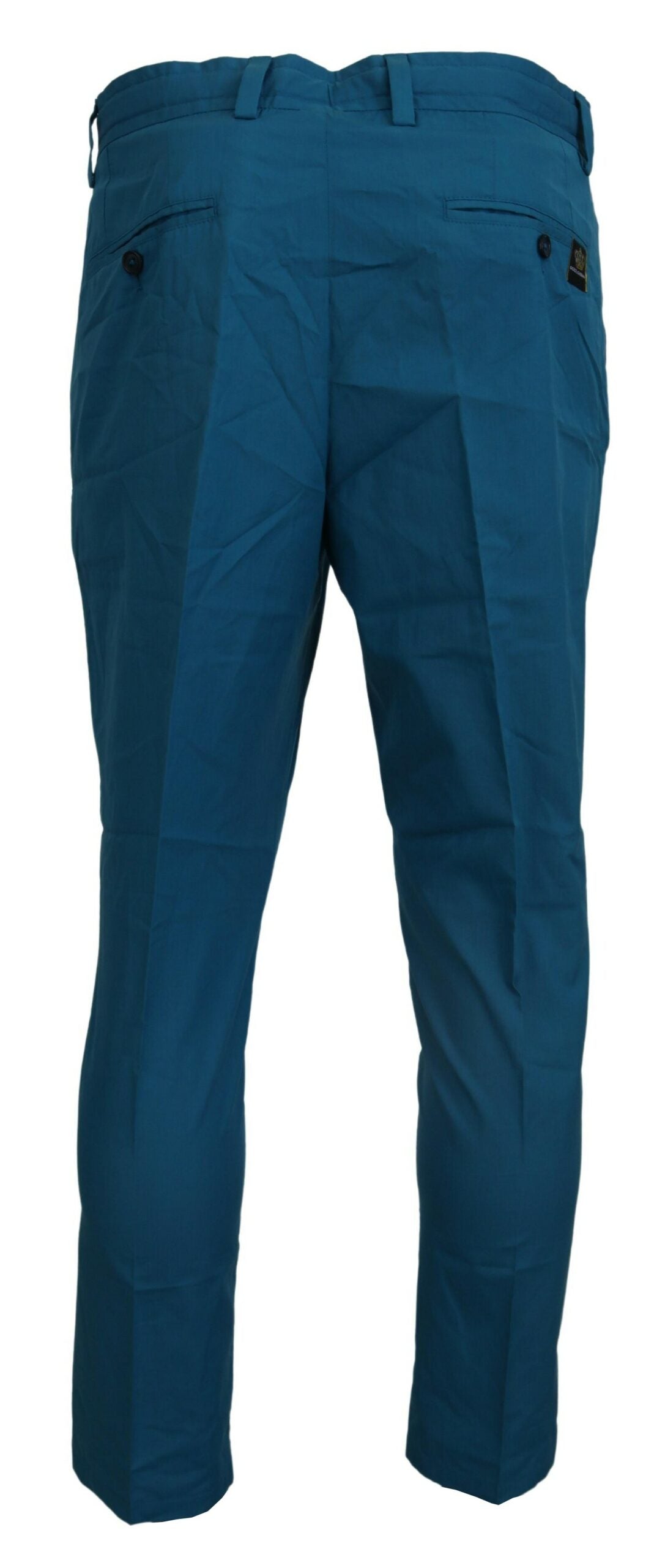 Dolce &amp; Gabbana Casual Blue Chinos Pants Trousers