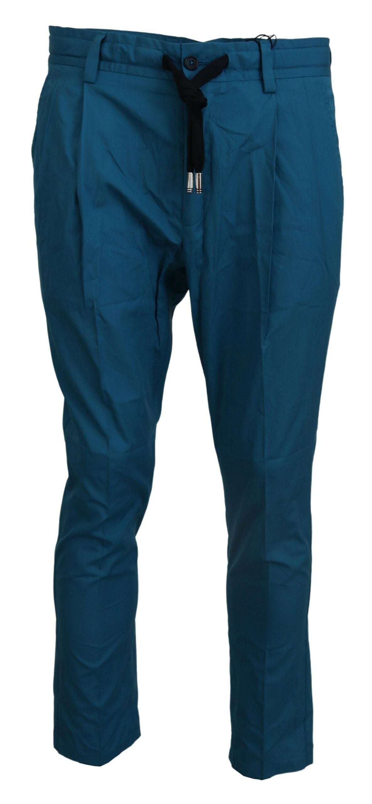 Dolce &amp; Gabbana Casual Blue Chinos Pants Trousers