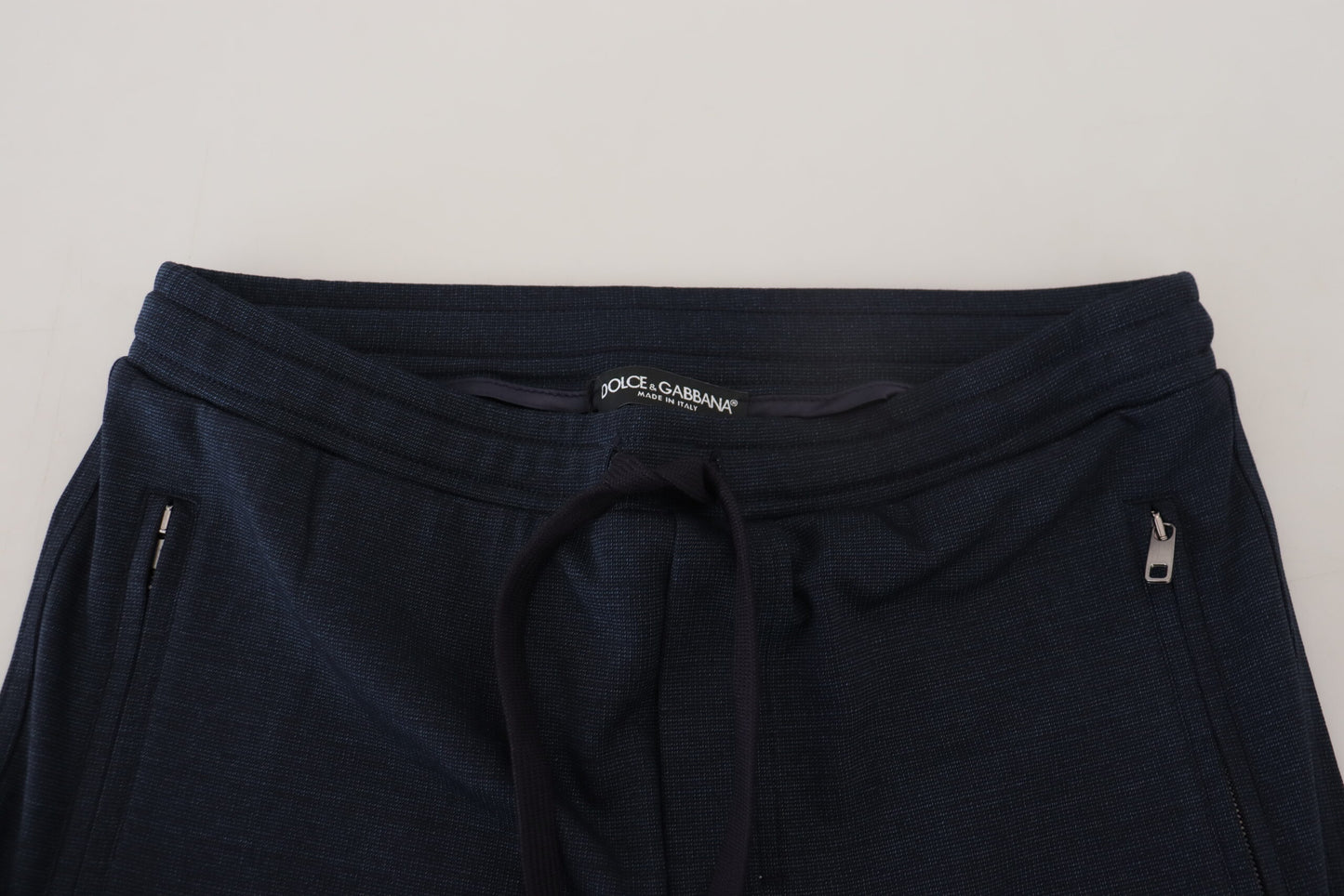 Dolce &amp; Gabbana Elegant Blue Casual Sweatpants