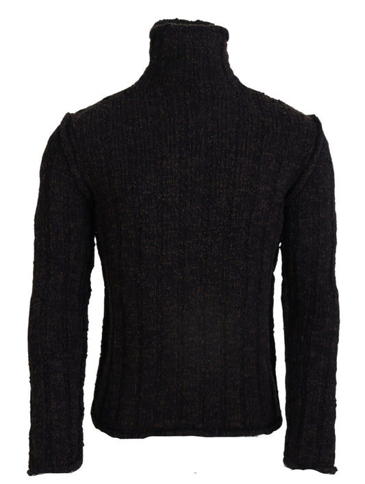 Dolce &amp; Gabbana Elegant turtleneck sweater made of wool blend