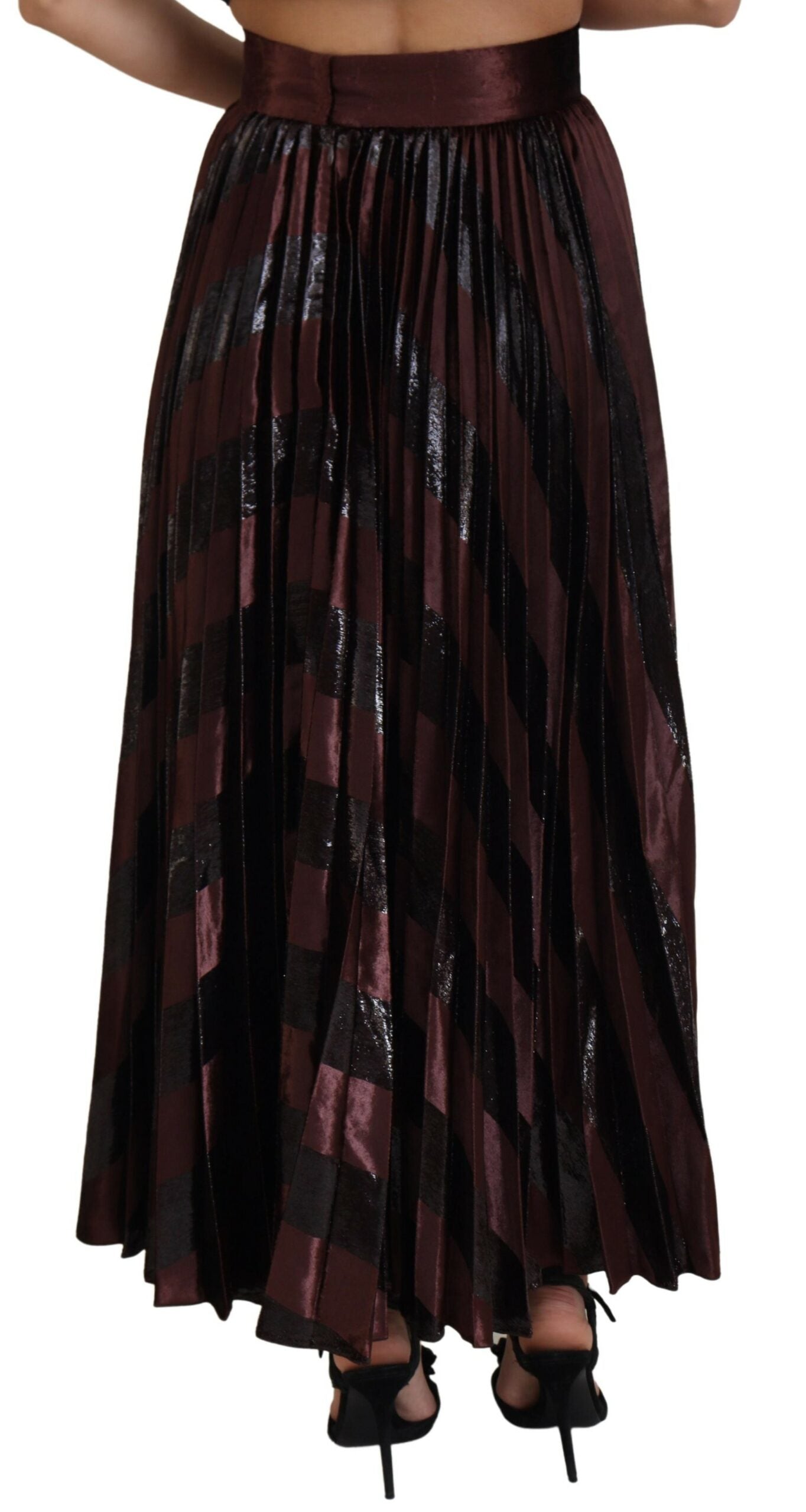 Dolce &amp; Gabbana Elegant high-waisted A-line maxi skirt