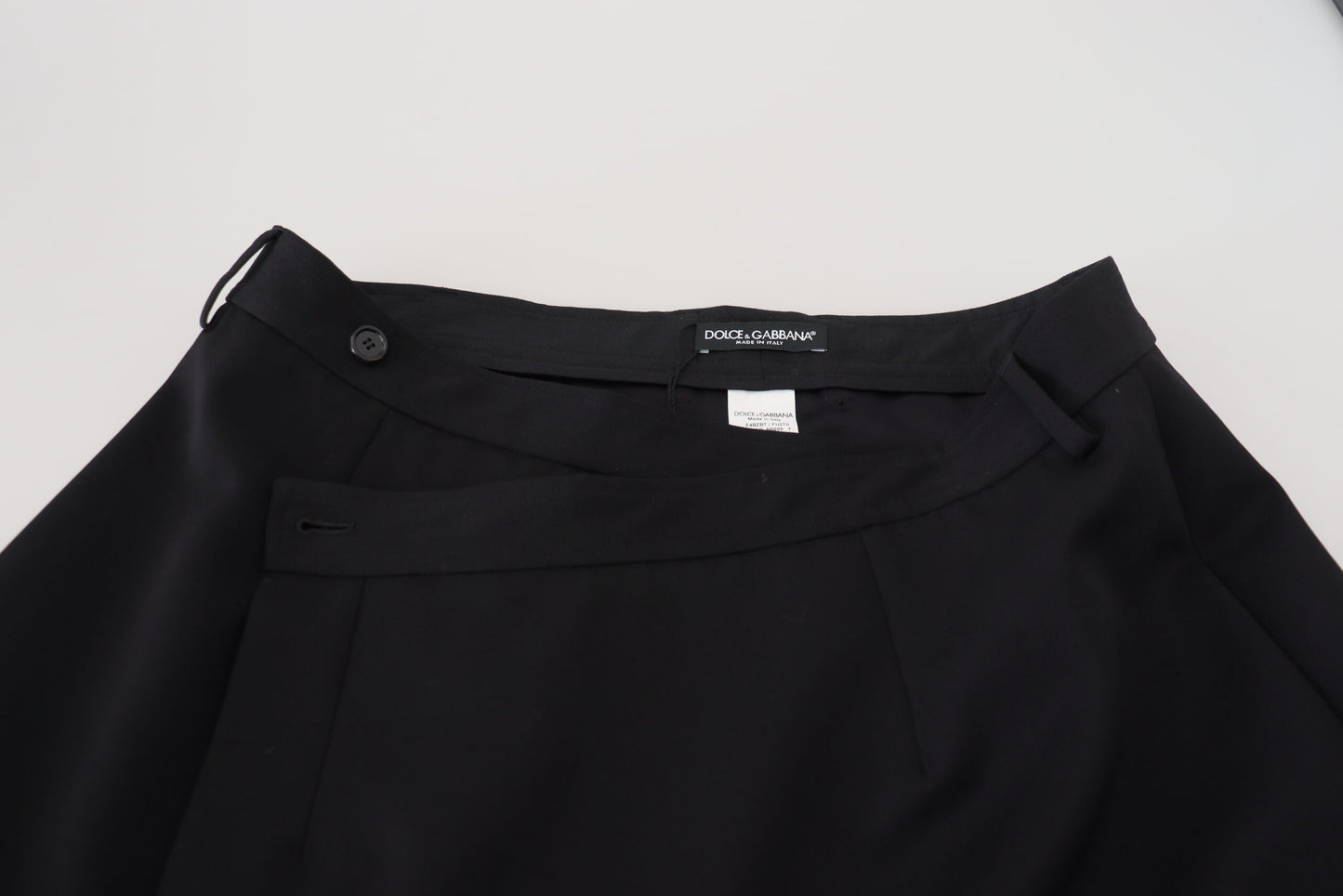 Dolce &amp; Gabbana Elegant high-waisted A-line miniskirt