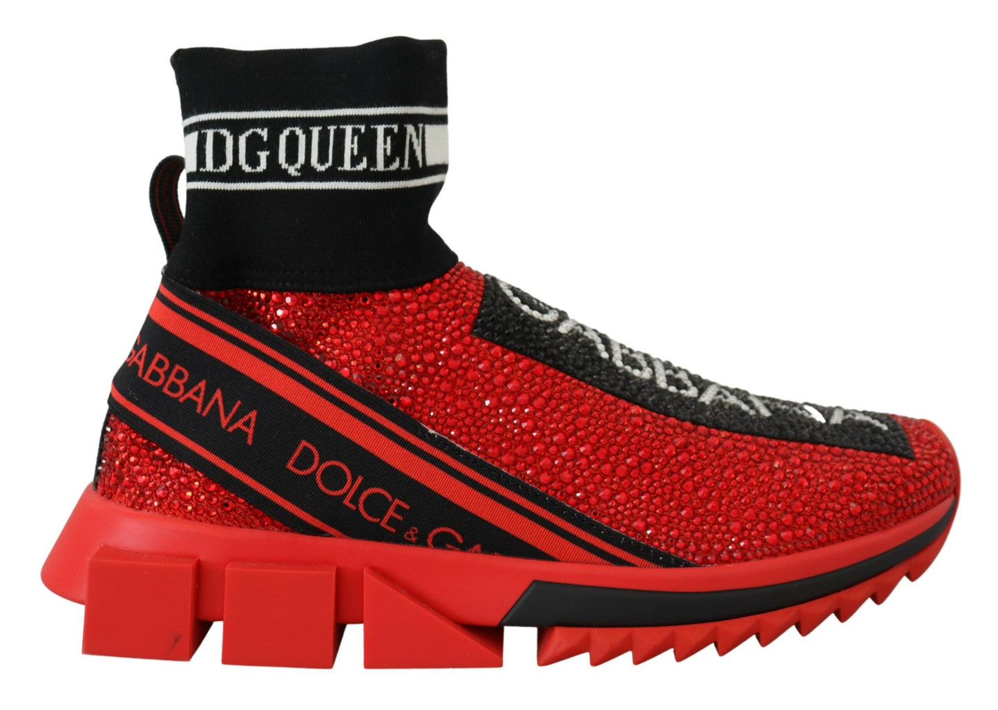 Dolce &amp; Gabbana hienot punaiset Sorrento Slip-On tennarit