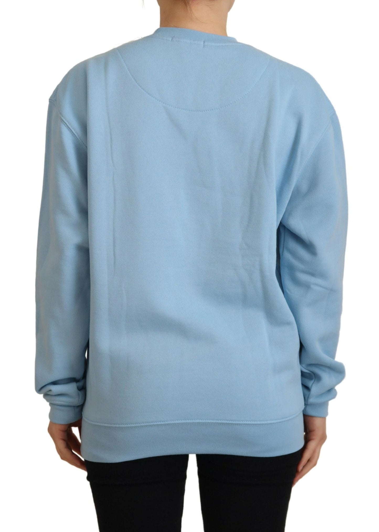 Philippe Model Elegant light blue cotton sweater