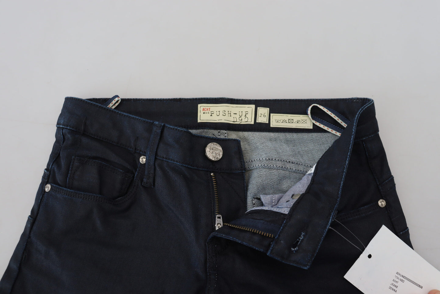 Acht Schicke Skinny Denim Extravaganza mit niedriger Taille