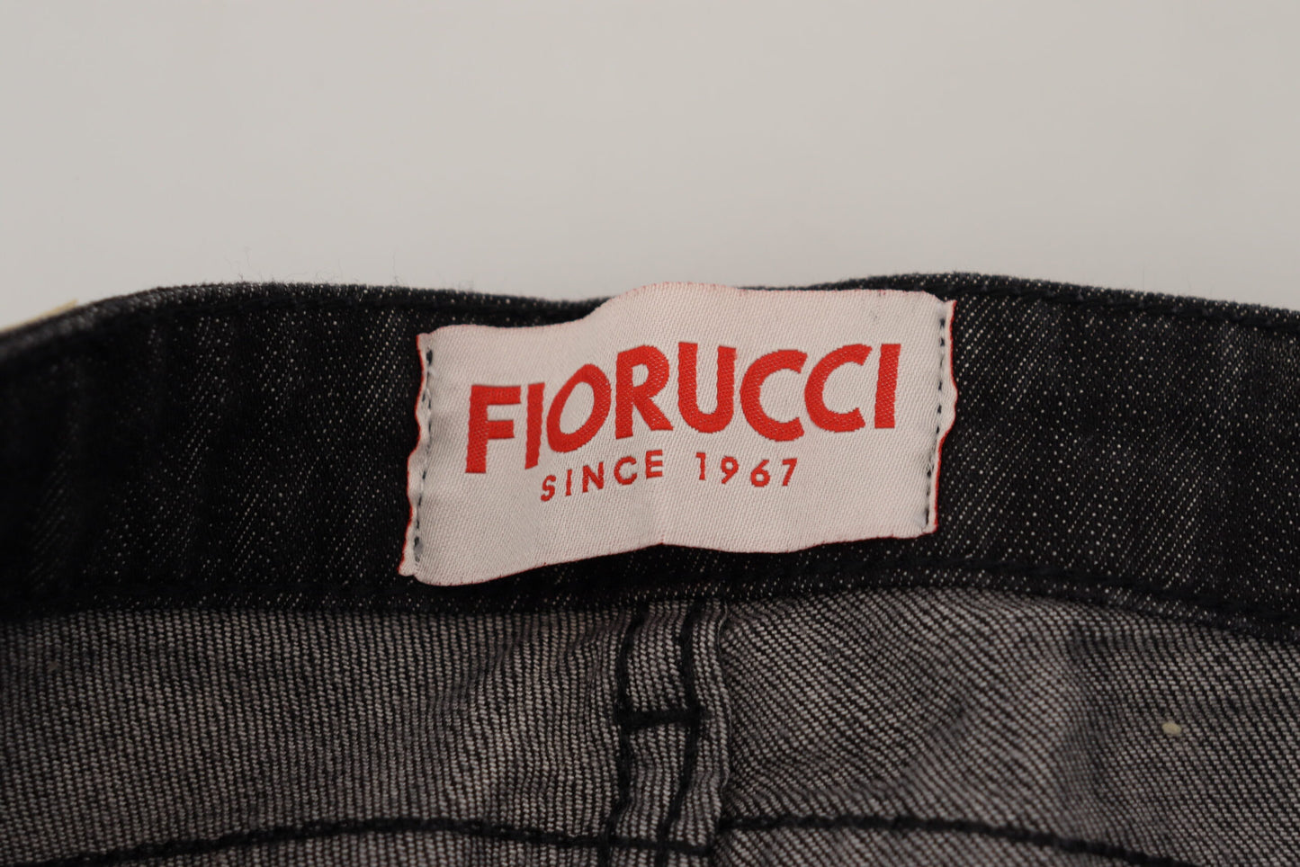 Fiorucci Chic black skinny jeans with low waist