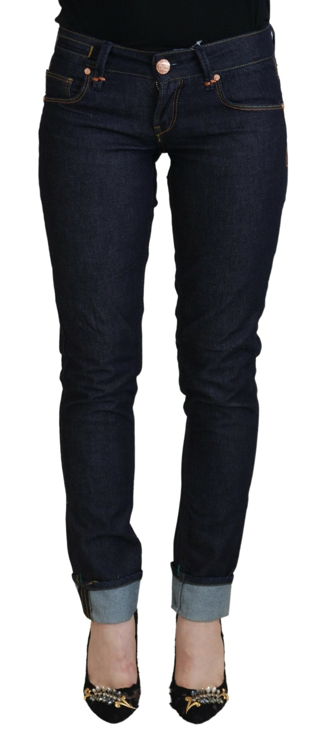 Eight Chic Skinny Denim with Low Waist