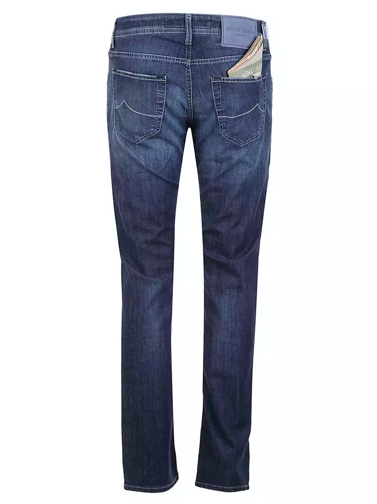 Jacob Cohen Elegant lightly washed stretch denim jeans