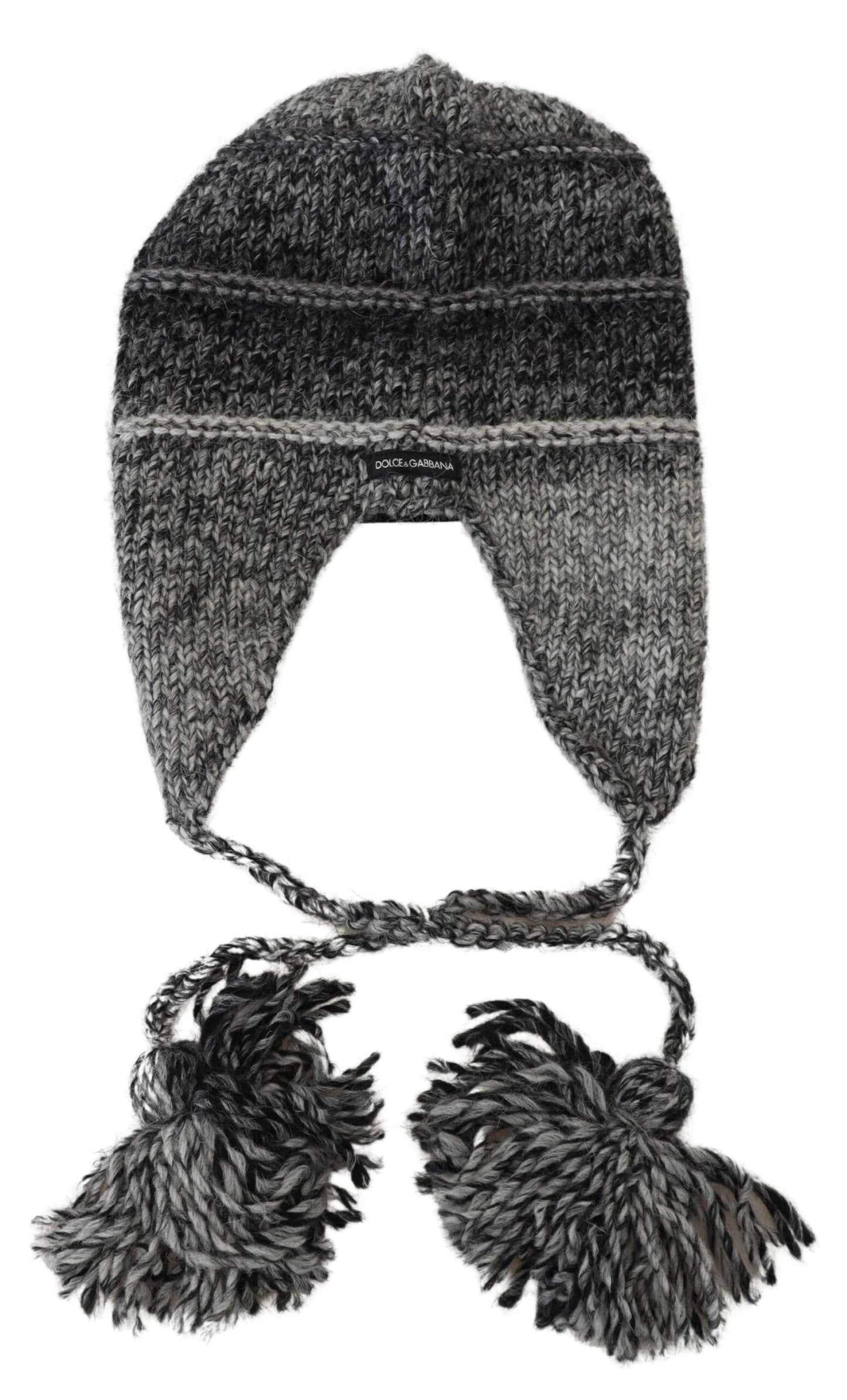 Dolce &amp; Gabbana Elegant gray knitted hat