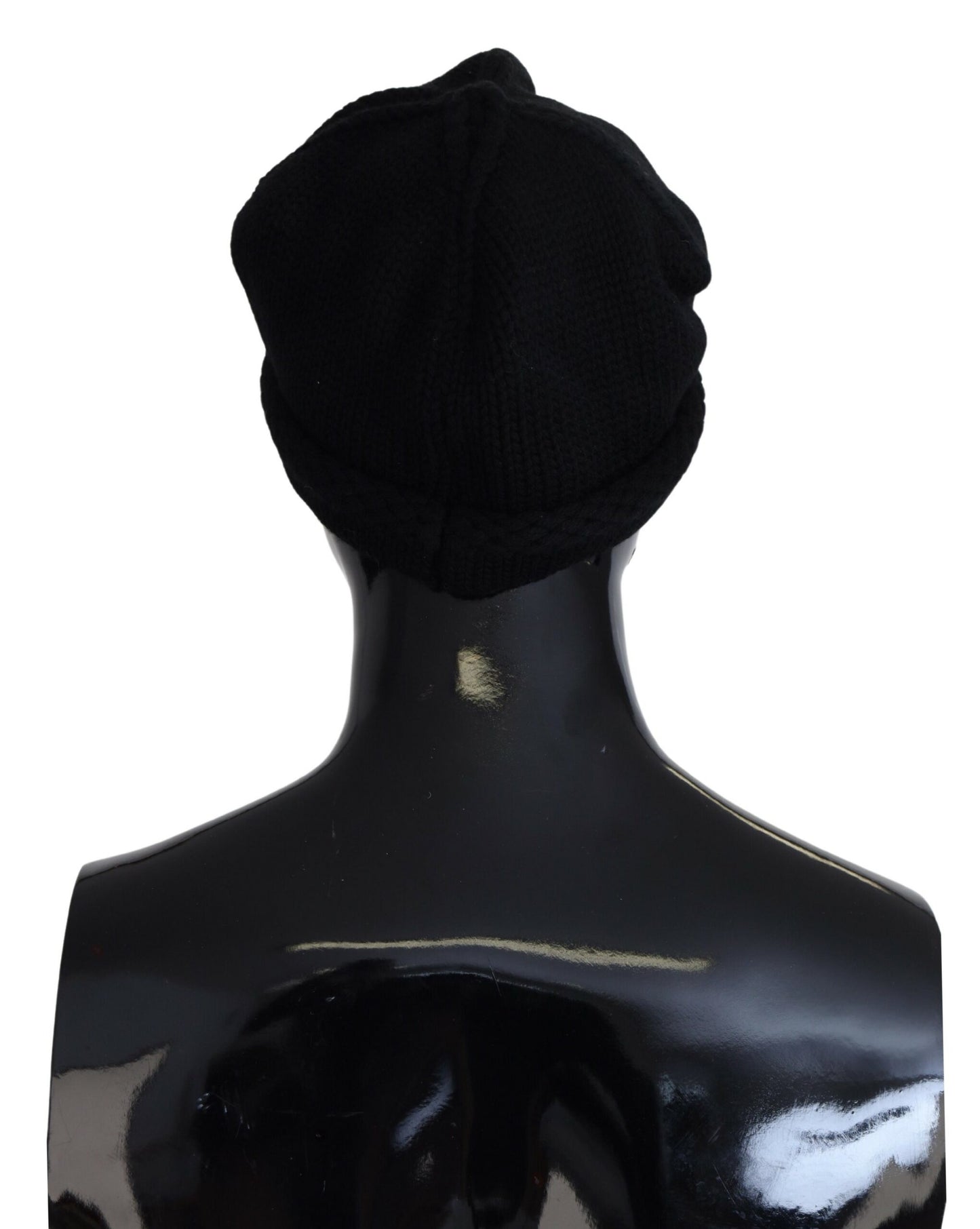 Dolce &amp; Gabbana Elegant black wool hat