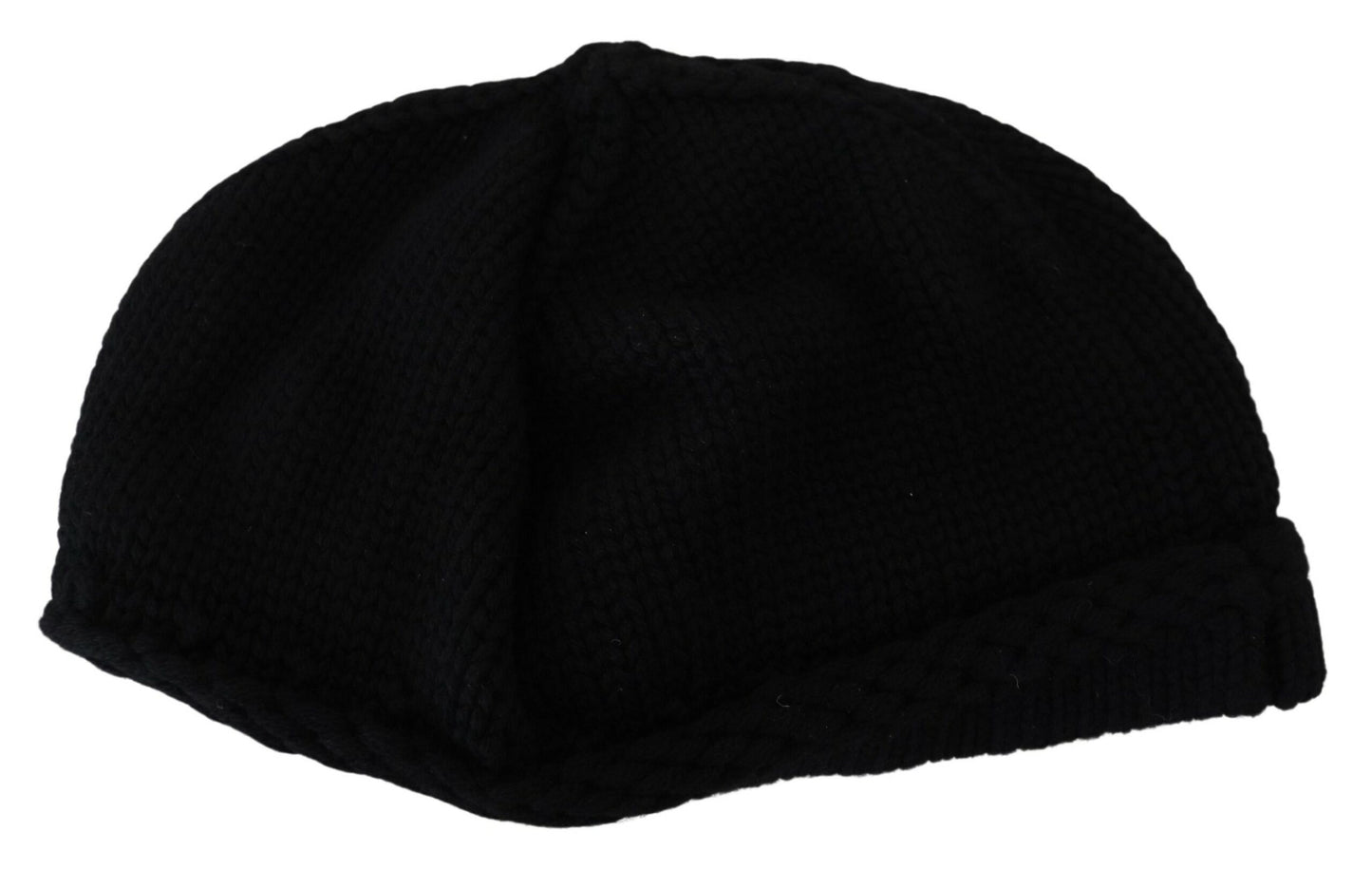 Dolce &amp; Gabbana Elegant black wool hat