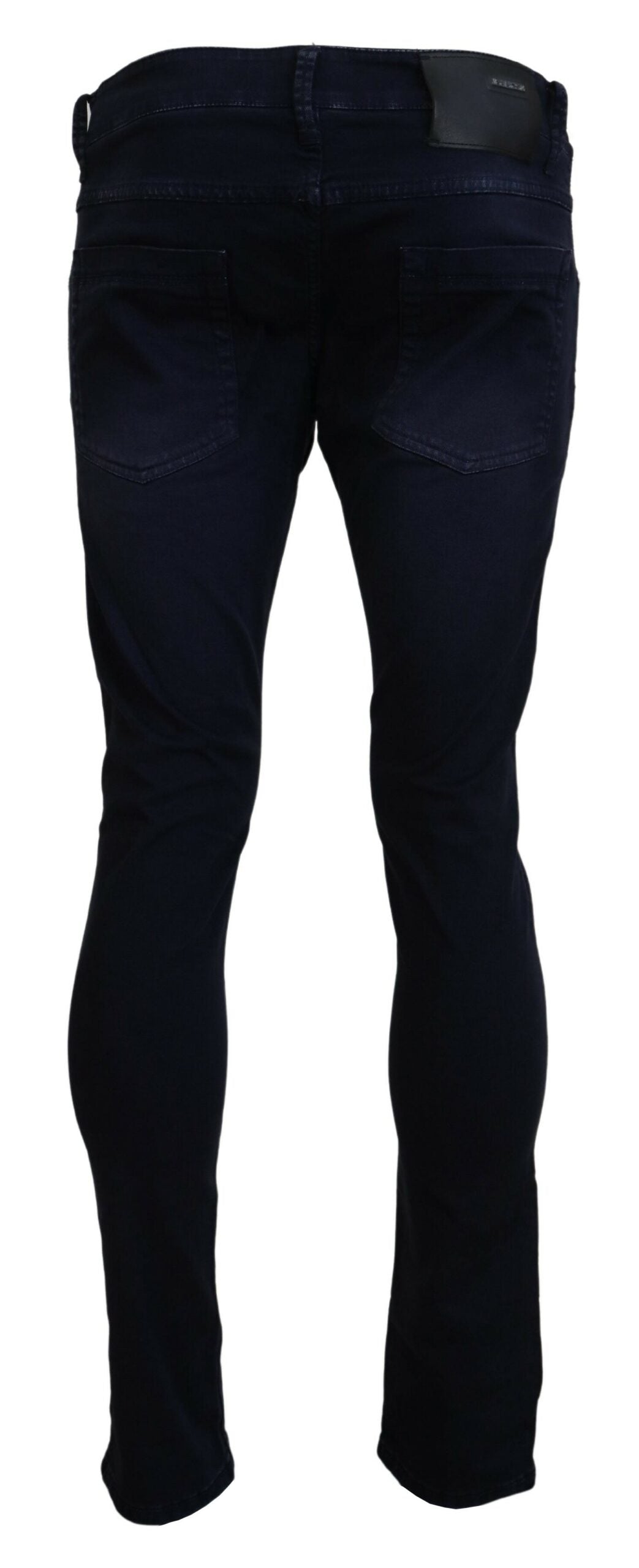 Eight sophisticated tapered denim jeans