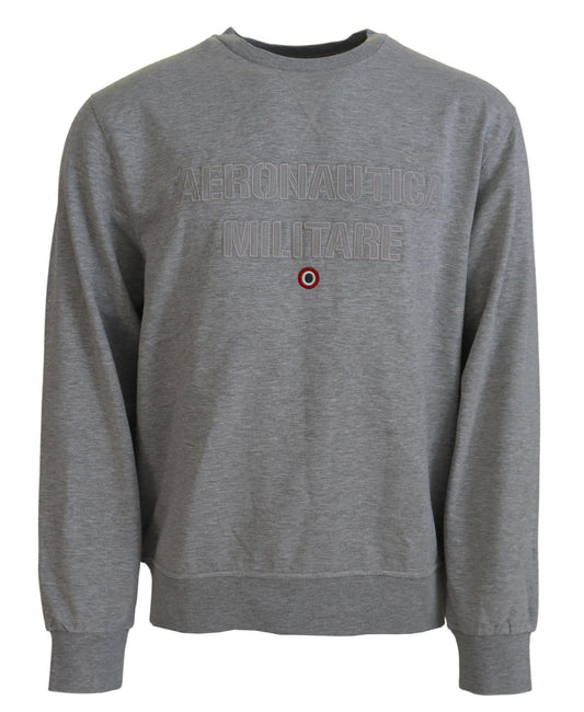 Aeronautica Militare Elegant grey sweater