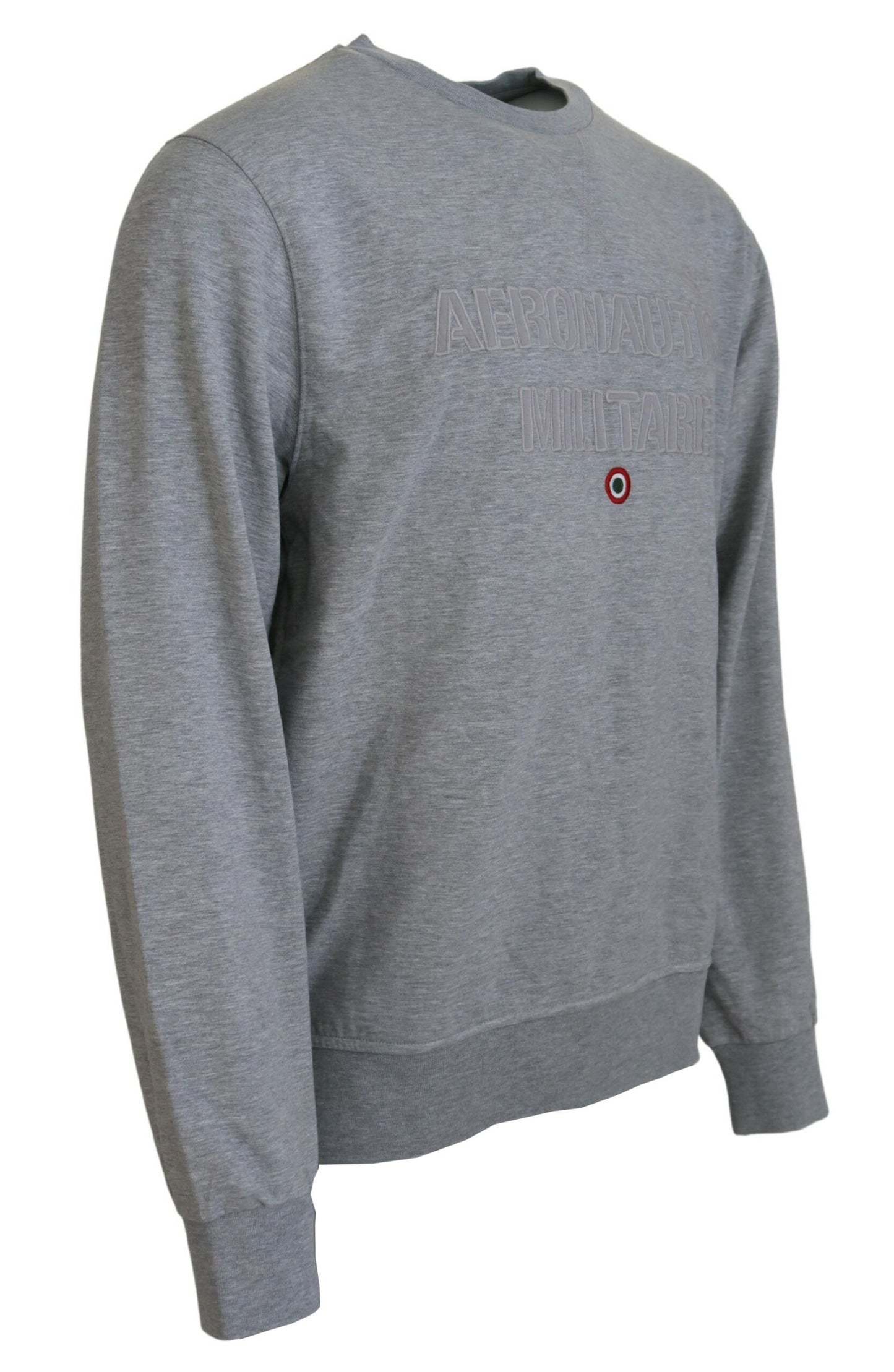 Aeronautica Militare Eleganter grauer Pullover