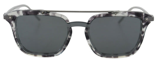 Dolce & Gabbana Atemberaubende graue Acetat-Sonnenbrille