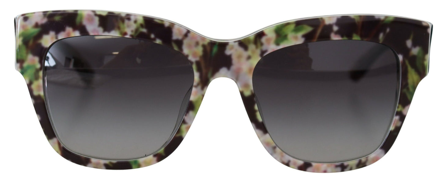 Dolce &amp; Gabbana Elegant black sunglasses with gradient