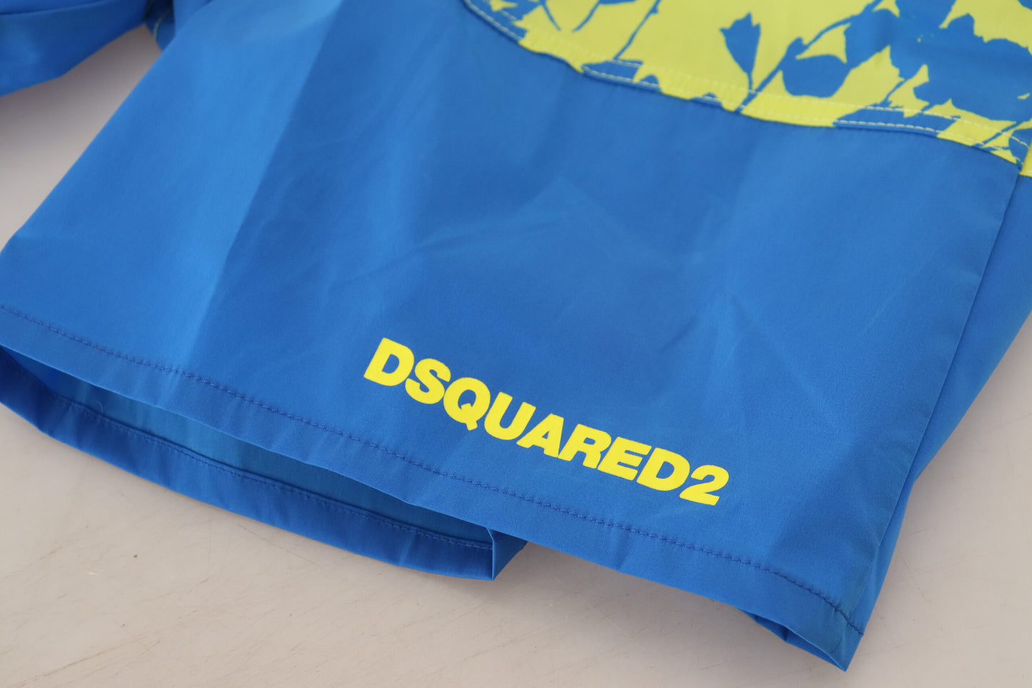 Dsquared² Hieno sininen vihreä uimashortsiboksi