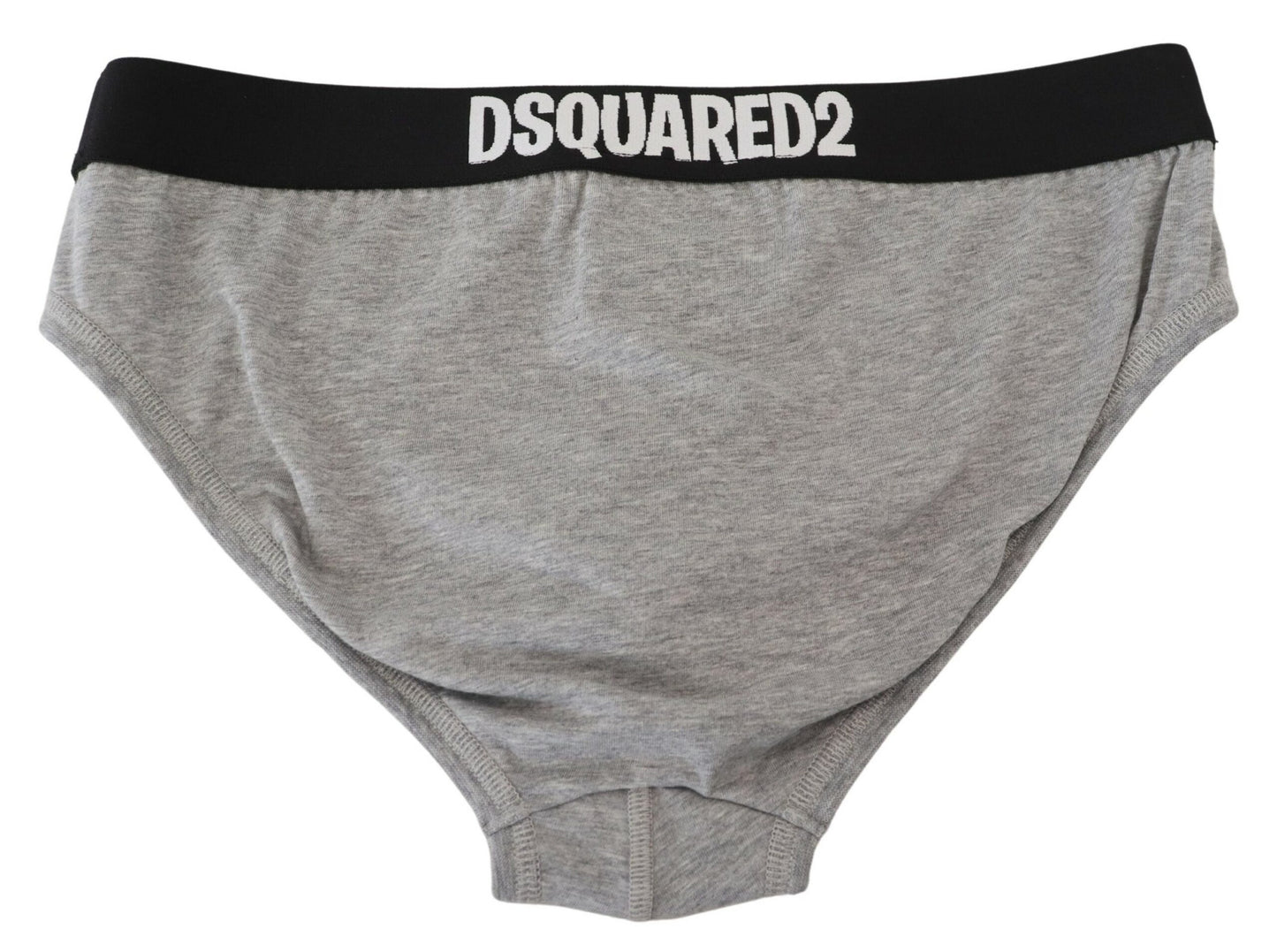 Dsquared² Tyylikkäät harmaat joustavat puuvillahousut