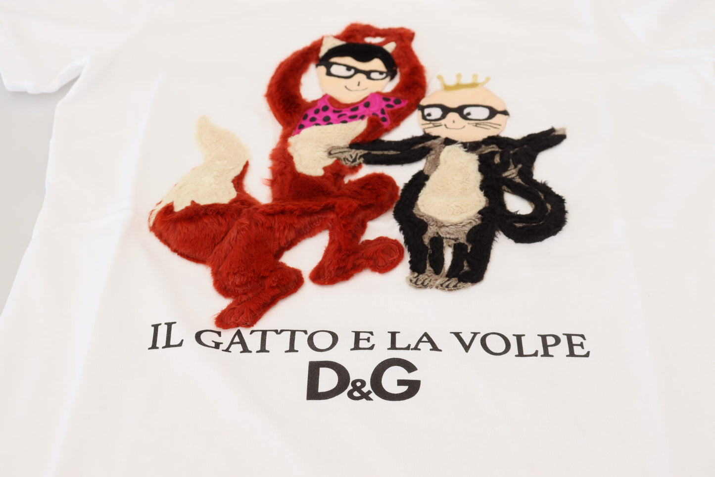 Dolce &amp; Gabbana Iconic Prints Designer Cotton Tee