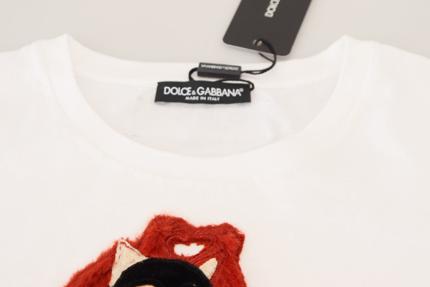 Dolce &amp; Gabbana Iconic Prints Designer Cotton Tee