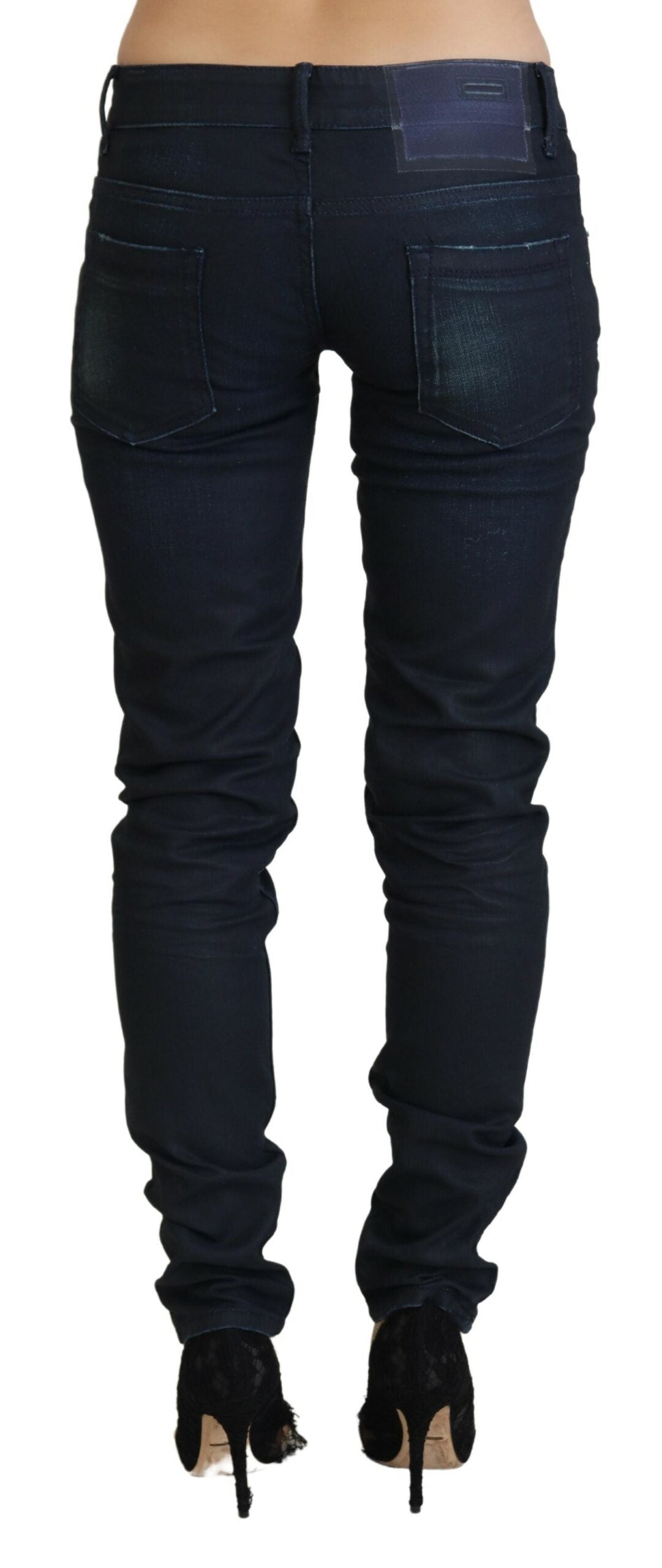 Eight slim fit cotton denim jeans